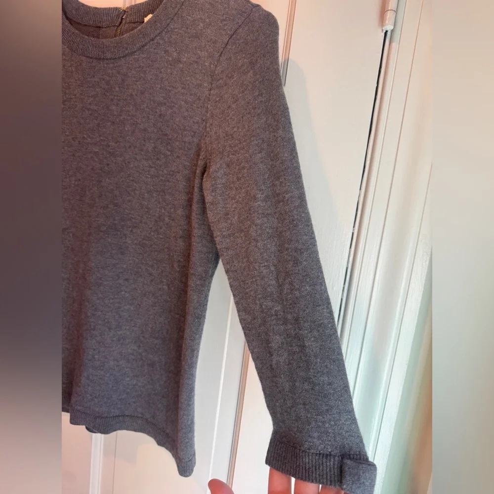 Kate Spade Grey Wool and Cashmere Knit Sweater